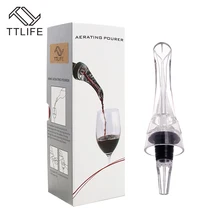 TTLIFE мини прозрачный акриловый дорожный красный аэраторный графин для вина, Портативный аэратор для вина, аксессуары для вина