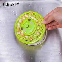 FILBAKE пластик милый мультфильм форма может разрезать кухня и ванная комната дренажный фильтр Шлаковая сетка кухонные аксессуары Высокое качество