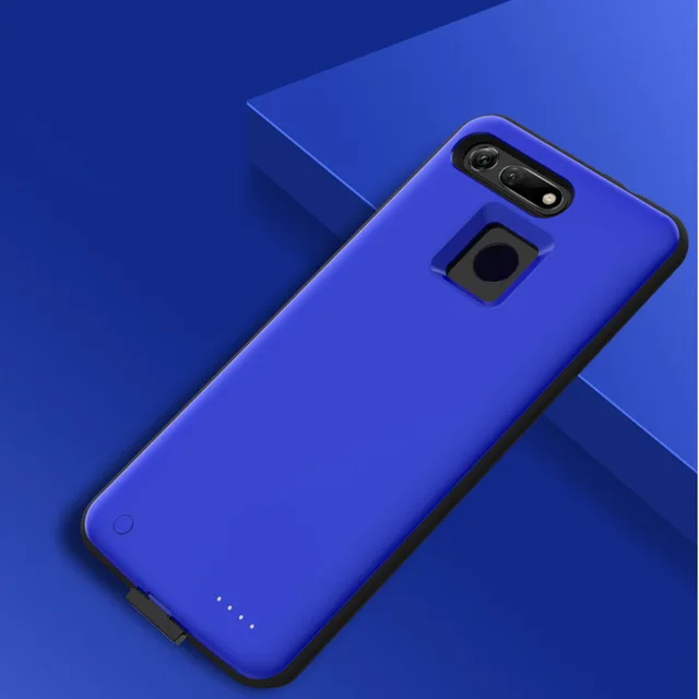 6500 мАч Расширенный чехол для аккумулятора телефона для huawei Honor V20 запасной внешний аккумулятор чехол для портативного зарядного устройства чехол
