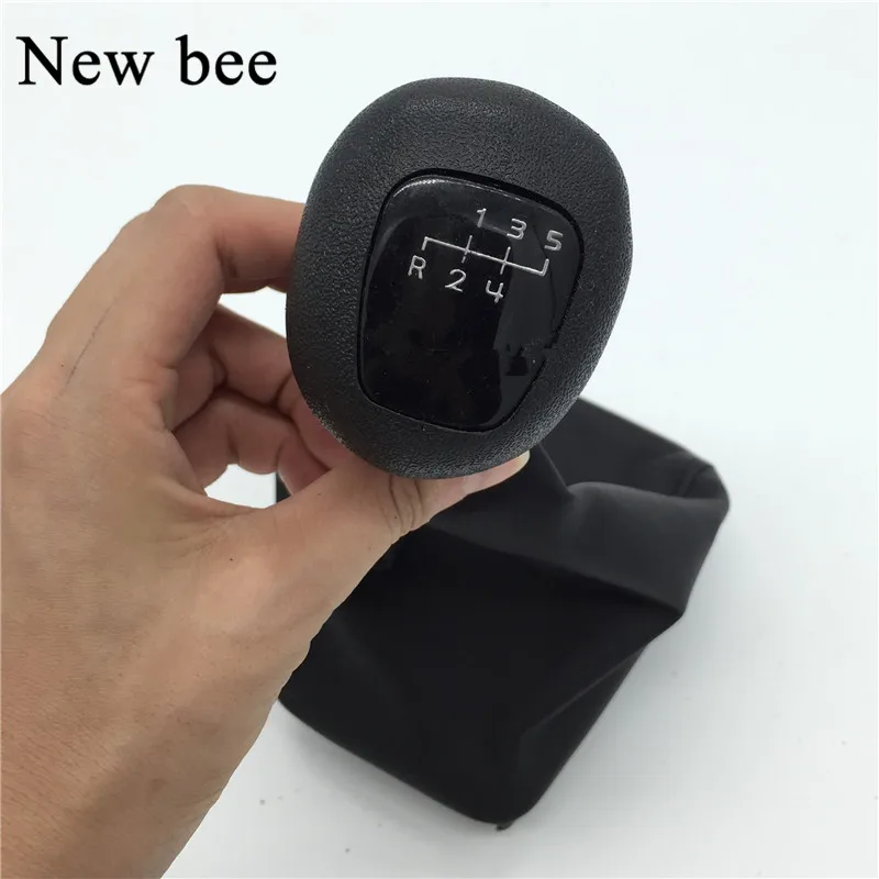 

Newbee 5 / 6 Speed Car Shift Gear Knob With Gaiter Boot Cover Case For Mercedes Benz W202 C Class CLASSIC AVANGARDE ELEGANCE