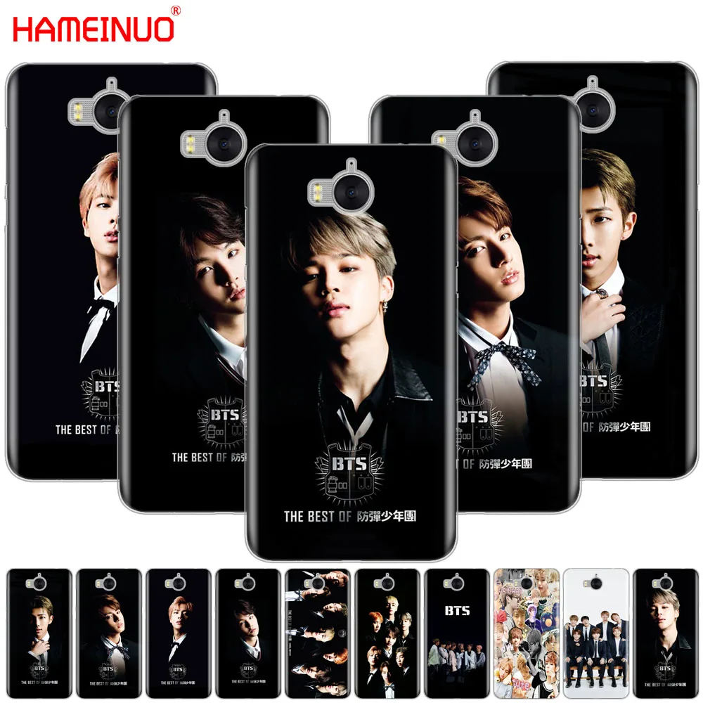 

HAMEINUO Bts bangtan boys Taehyung Kpop music cell phone Cover Case for huawei honor 3C 4X 4C 5C 5X 6 7 Y3 Y6 Y5 2 II Y560 2017