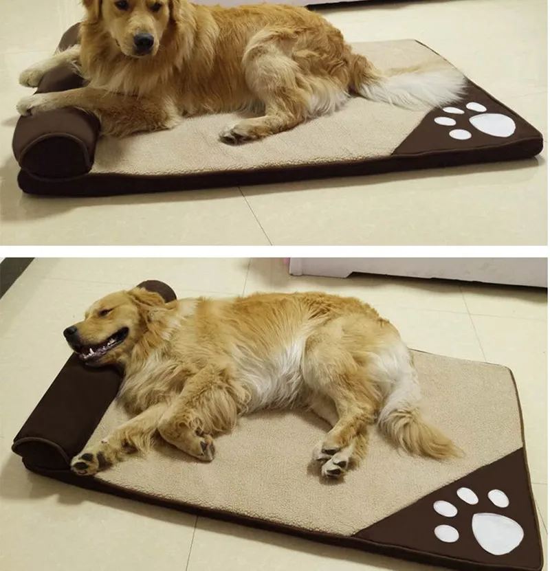 Petminru Autumn Winter Warm Small Middle Large Dog House Pet Beds Mat Soft Nest Dogs Cat Kennel Teddy Sofa Pet Supplies