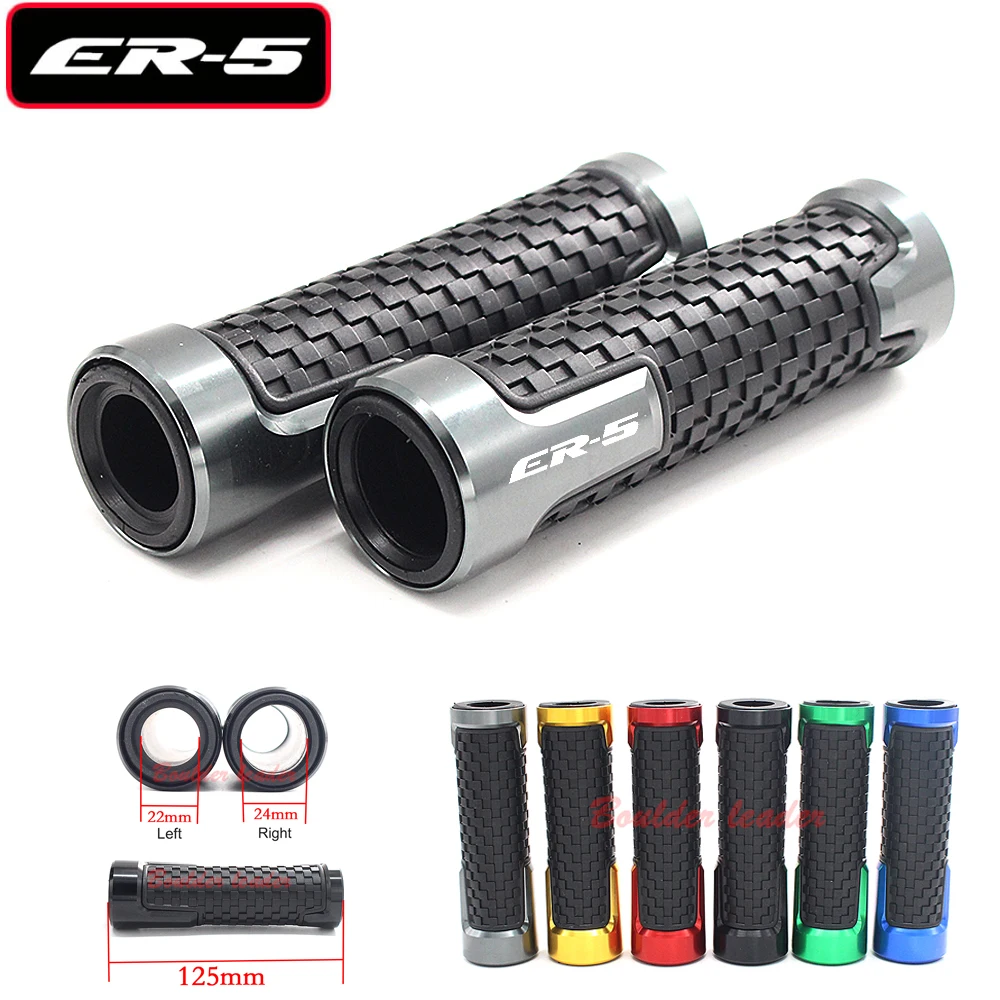 

Motorcycle handlebar grips Lastest Product For Kawasaki ER-5 ER5 er5 2004-2005 handle grips