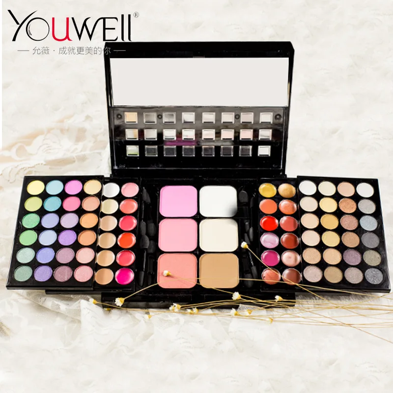

Wei Yun 78 color palette color matte pearl Everbright nude Eyeshadow set professional make-up hairdressing tool