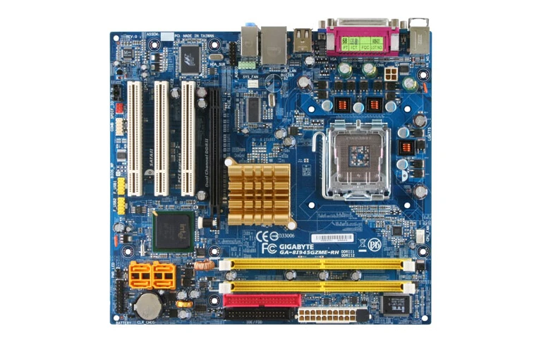 

Gigabyte GA-8I945GZME-RH original Desktop motherboard LGA 775 DDR2 945GZ Integrated motherboard Free shipping