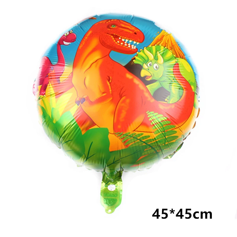 1 шт. мультфильм гигантский динозавр Фольга Воздушный шар Мальчики животные Гелий воздушные шары Детские динозавры вечерние Декор детские игрушки для вечеринки в честь Дня рождения подарок - Цвет: Style 15