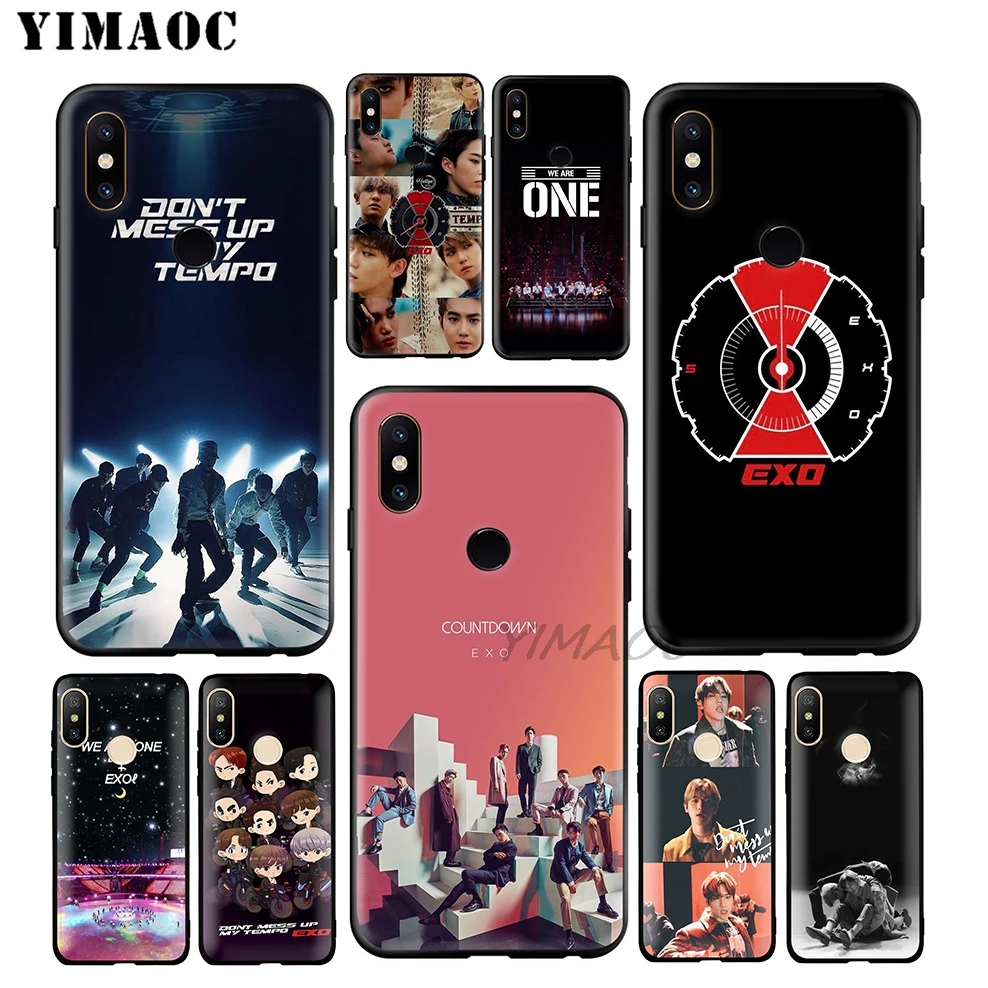 Новый мягкий чехол YIMAOC TEMPO EXO для Xiaomi Redmi Note 7 6 6A 5 4 4X 4A 5A S2 7A GO K20 Plus Pro |