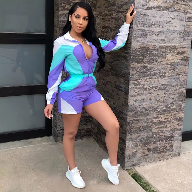 windbreaker jumpsuits womens