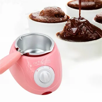 

Household Chocolate Candy Melting Pot Electric Chocolate Fountain Fondue Chocolate Melt Pot melter Machine DIY Kitchen Tool Gift
