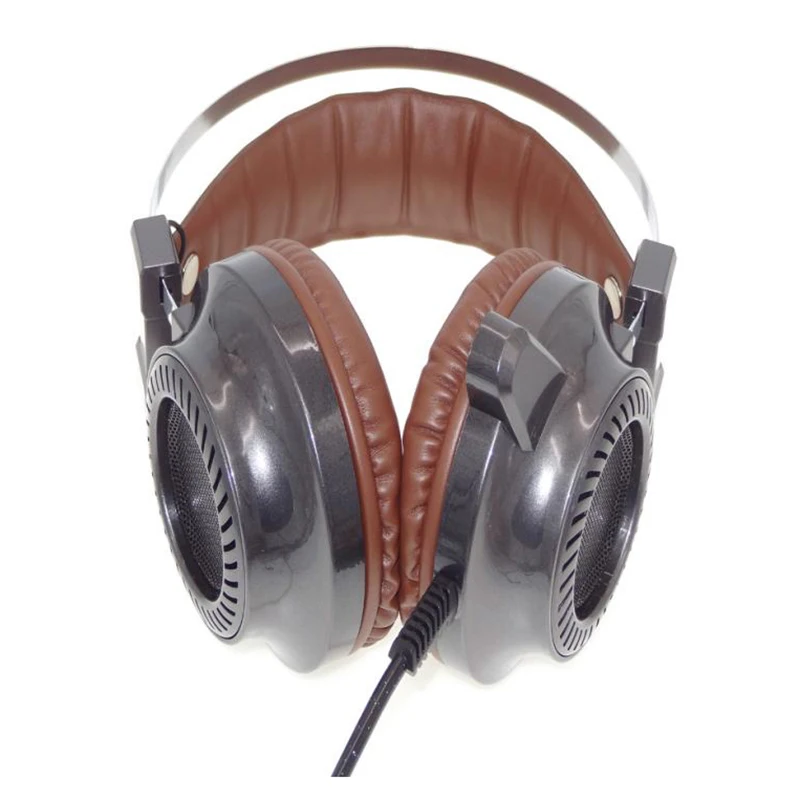 Kubite Headset double steel bow metal USB socket bright glowing game