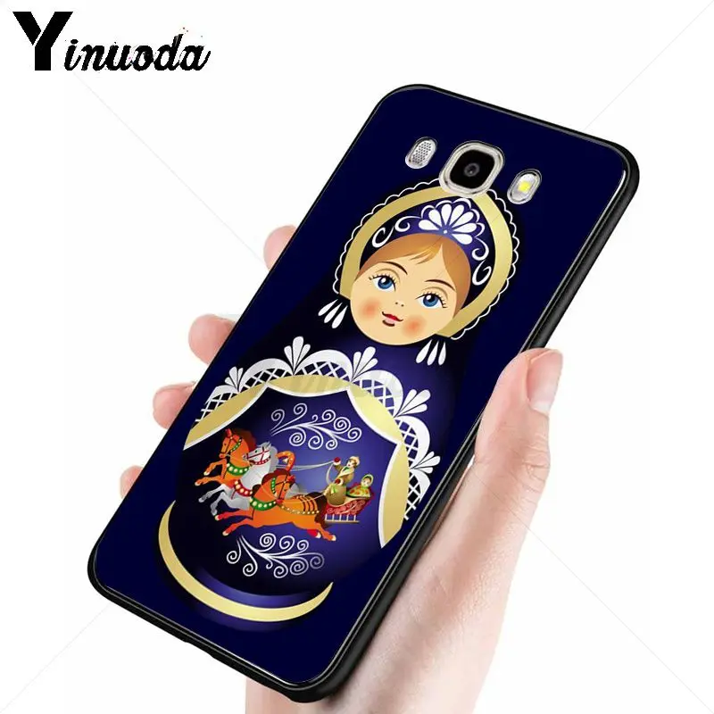 Cute Russian Dolls Pattern Matryoshka