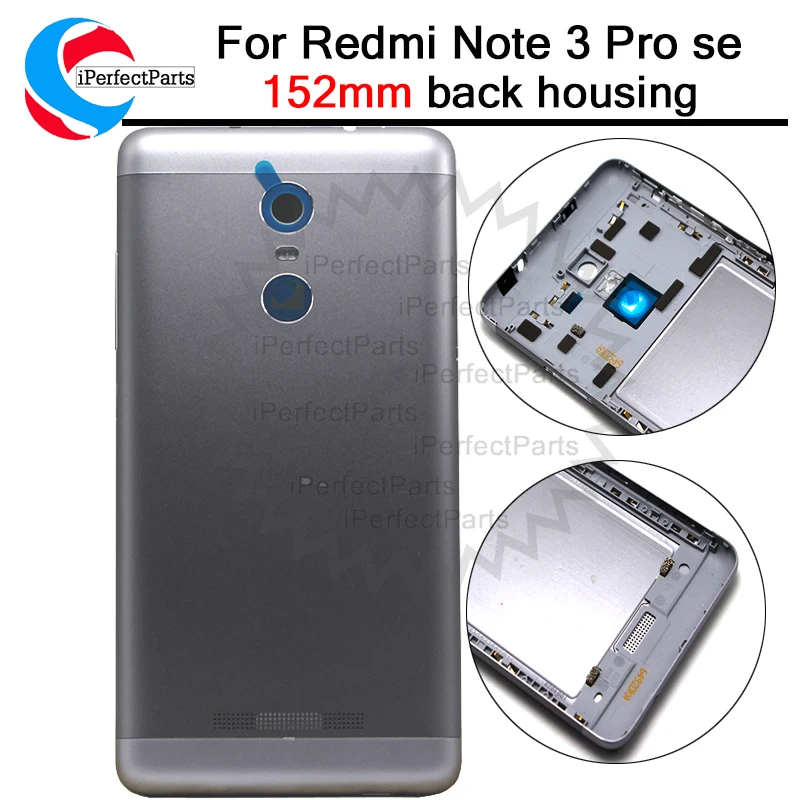 

For Xiaomi Redmi Note 3 Pro 152mm Special Edition SE Gold Grey Battery Door Back Cover Housing Case With Power Volume Buttons