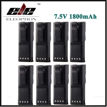 

8x Eleoption 1800mAh HNN9628 Ni-MH Battery for MOTOROLA GP300 GP600 GP88 LCS2000 Radio