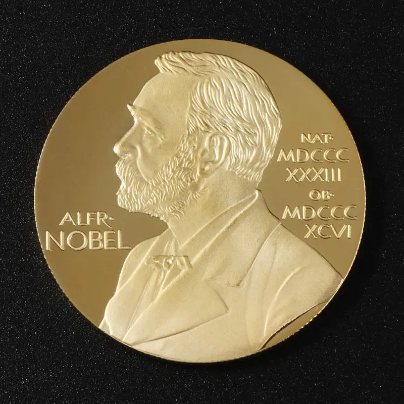 Горячая Alfred Bernhard Nobel Памятная коллекция монет подарок сувенир художественный металлический Antiqu