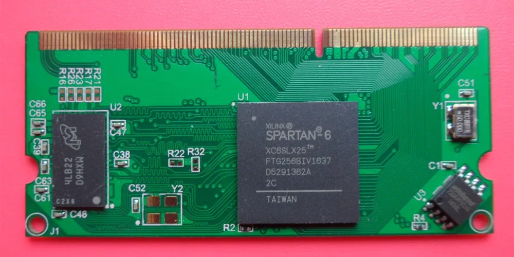 Новая плата Xilinx Spartan6 XC6SLX25 основная FPGA DDR3 интерфейс без пола|Хранилища для