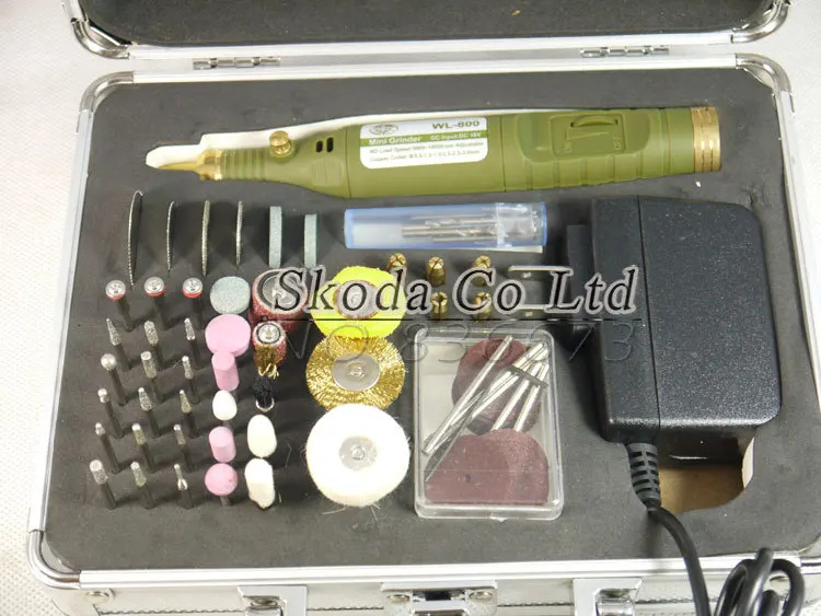 

WL-800 Electrical Tool Set Adjustable speed mini electric drill Multifunction Engraving pen for Sculpture,trimming and polishing