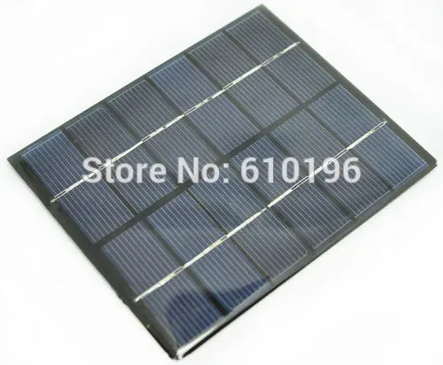 

10PCS/LOT DIY Technology Mini Solar Panel 0.33A 6V 2W Battery Charge Solar