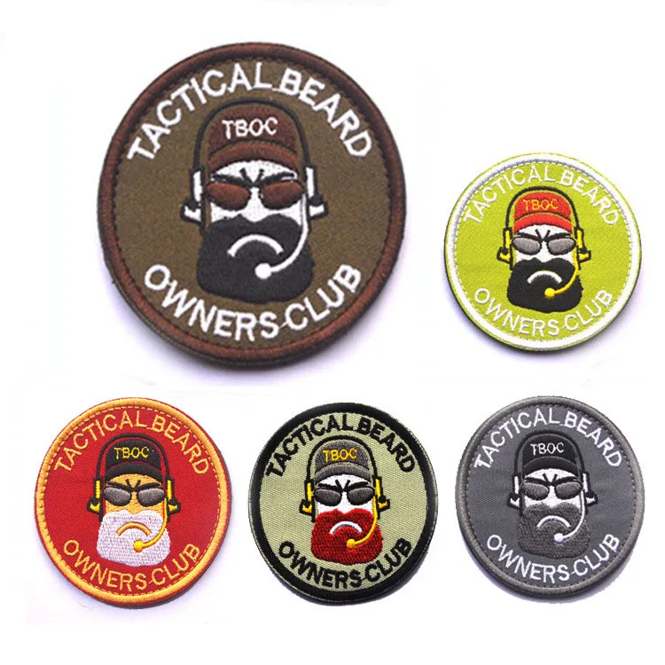 Вышитые Волшебные нарукавники супергерой нашивки шеврон Tactical Beard Ice and FireGUNS AND COFFEE Come and take it нашивка значок эполет