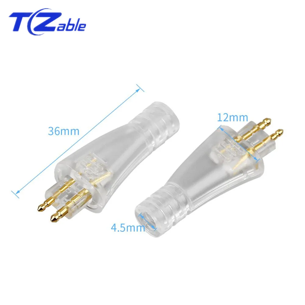 1 пара наушников контактный разъем DIY Аудио разъем адаптер для FOSTEX TH900 MKII MK2 LN006026 аудио разъем Conectores адаптер для наушников