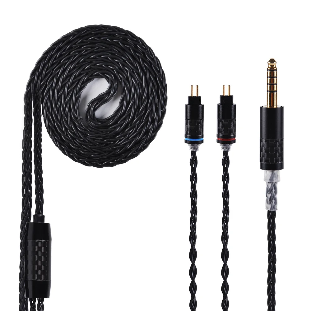 DIY 8 акций 23 ядра 0 78 мм 2 контактный кабель для Weston TFZ W4r Um3x KZ ZS10 AS10 наушники 3 5 4