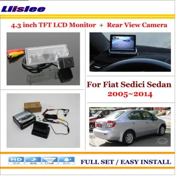 

Auto Camera For Fiat Sedici Sedan 2005-2014 Car 4.3" LCD Monitor Parking Assistance System