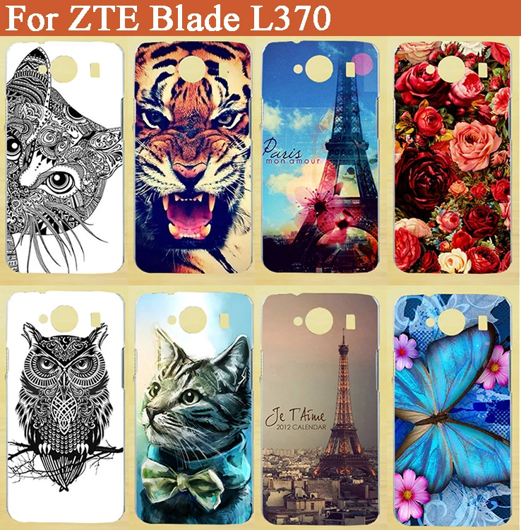 

High Quality Patterns Protection SOFT TPU Covers Case for ZTE Blade L370 Phone Back Cover For ZTE Blade L370 case