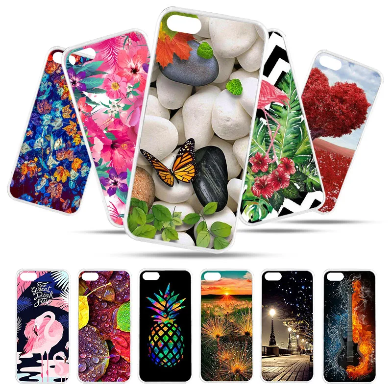Чехол Bolomboy с рисунком для iPhone 5 5s силиконовый мягкий чехол из ТПУ 5se чехлы