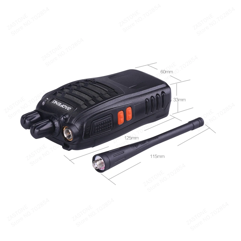 Самый дешевый 888s 5 Вт Baofeng Walkie Talkie мини радио Портативный трансивер UHF 400 470 МГц