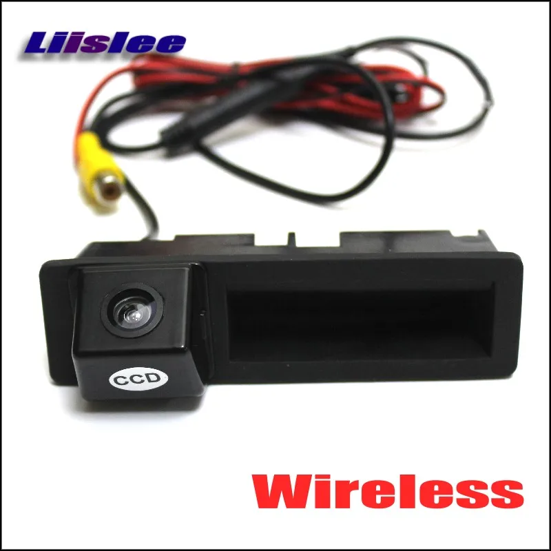 

Liislee Wireless Car Rear View Camera For Audi Q7 2011 2012 2013 / HD Back Up Reverse Camera / Plug & Play Trunk Handle
