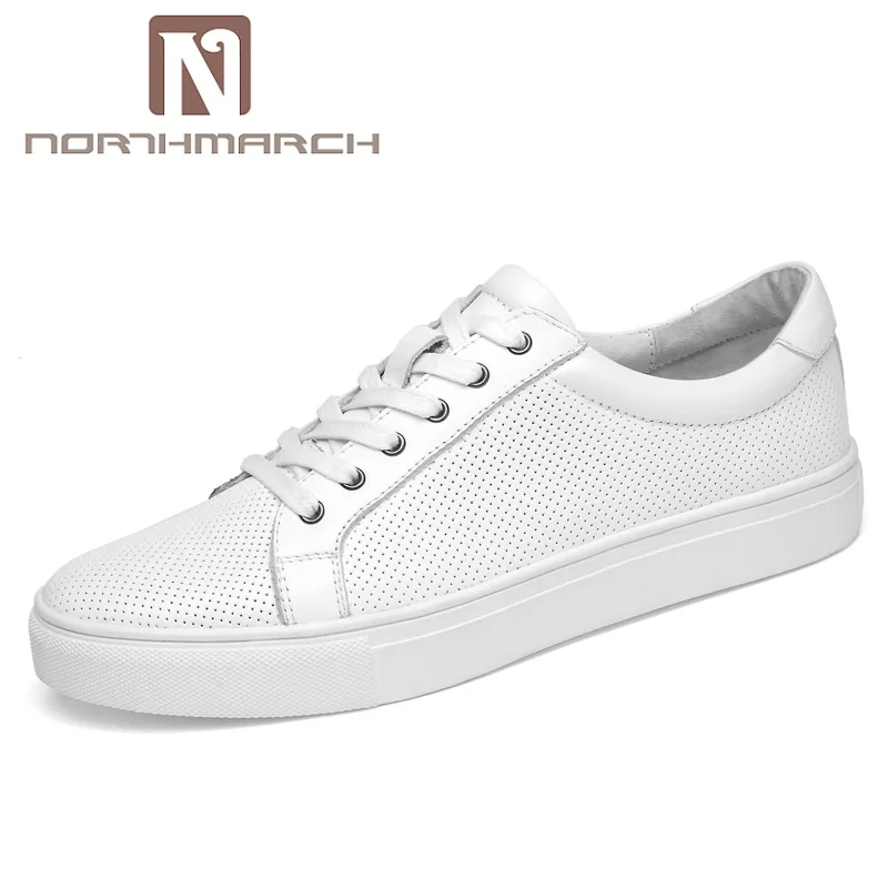 

NORTHMARCH Fashion Big Size Genuine Leather Men Shoes High Quality Men Casual Shoes Breathable Sneakers Brand Shoes Men