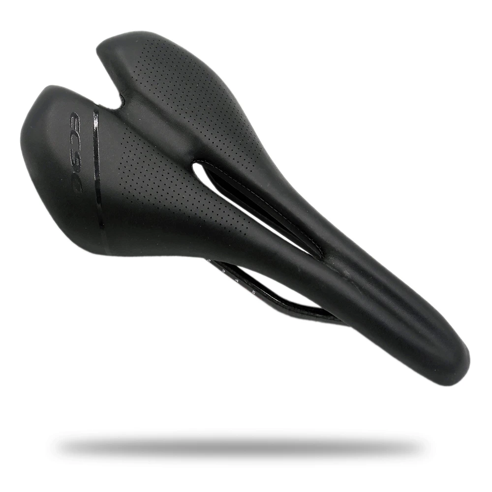 

2018 EC90 New Road Bicycle hollow Full Mountain Bike seat / Carbon MTB Saddle + Leather