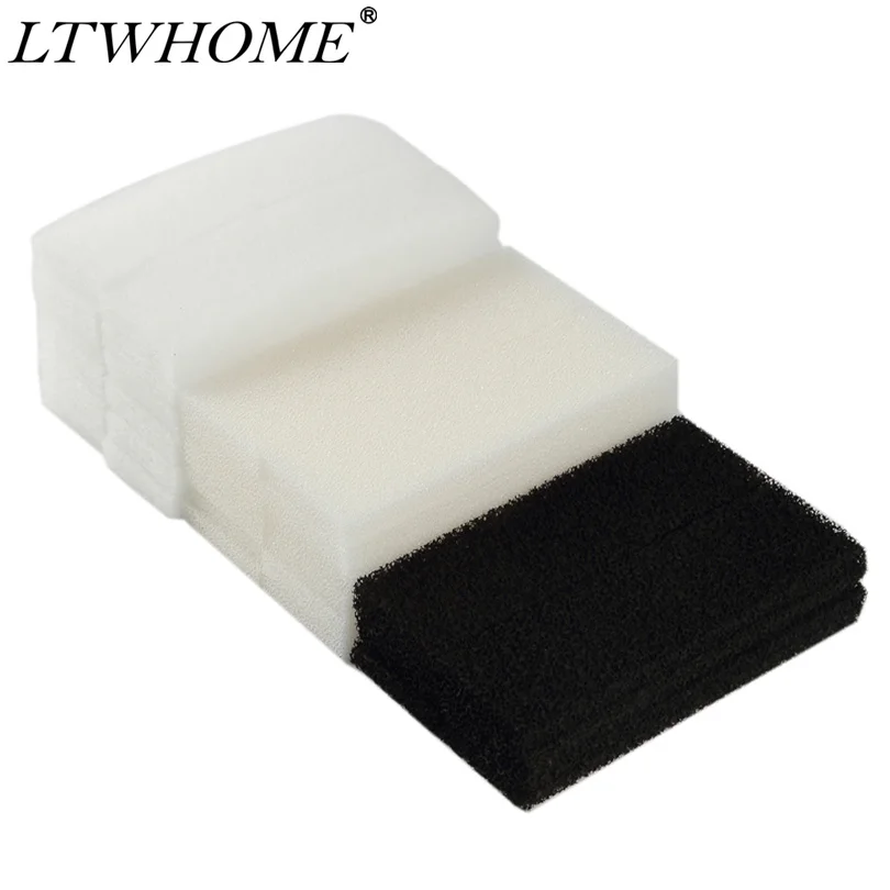 

LTWHOME Value Pack of Foam Filters, Carbon Filters and Polyester Filters Set Fit for Fluval U3 Filter