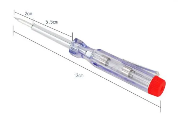Проверка батареи автомобиля карандаш небольшой DC прозрачный тест карандаш модификация автомобиля обслуживание 6-24V специальный тестовый карандаш