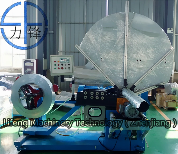 

2017 china factory price spiral automatic forming machine,spiro ventilation equipment air duct pipe duct fabrication machine