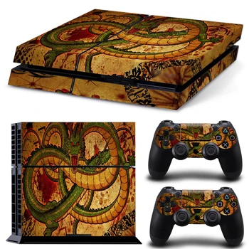 

Free drop shipping for Snake Style Sticker for Sony PS4 Console + 2PCS Controllers Skin Decals #TN-P4-5273