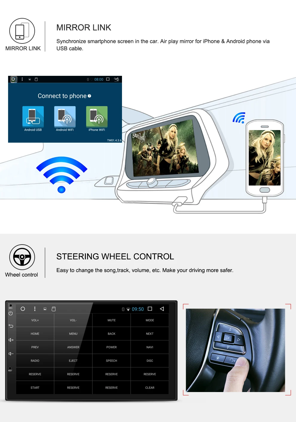 Perfect AUTOTOP 2 Din Android For Mitsubishi ASX multimedia 2Din Android 8.1 Car DVD GPS For Mitsubishi Outlander Lancer Pajero ASX L200 3