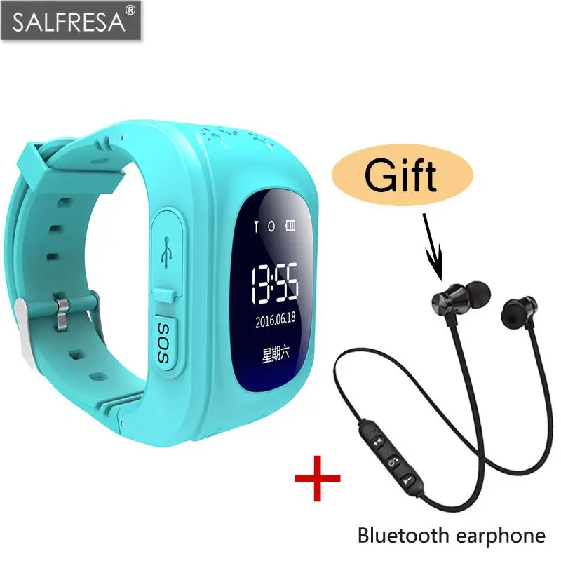 

Smart Locator Tracker Watch For Children Wrist Strap SALFRESA Q50 For Kids Smart Bracelet Wearable Accessories for Kids Cute