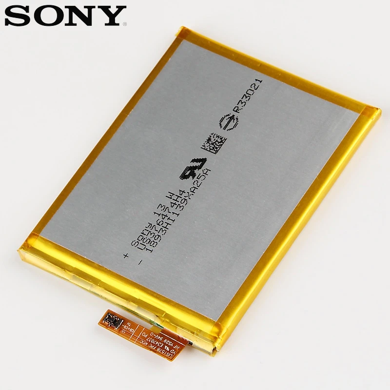 Оригинальная сменная батарея sony для sony Xperia M4 Aqua E2303 E2333 E2353 LIS1576ERPC, настоящая батарея для телефона 2400 мАч