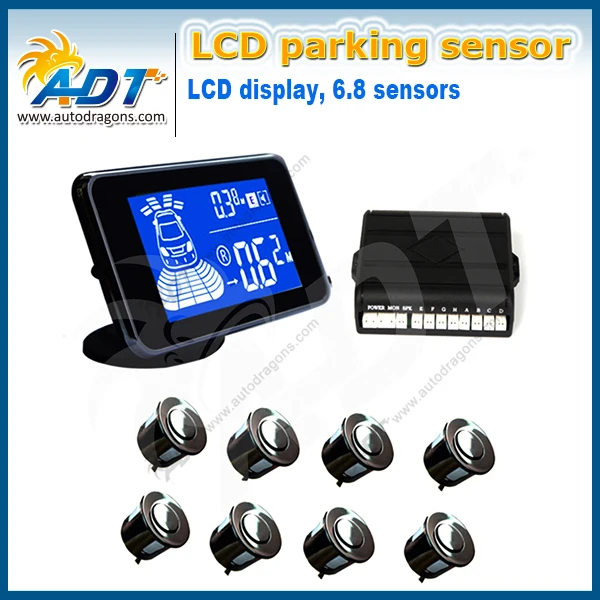 New Dual core Back And Front View Reversing Sensor Sytsem Car Parking
