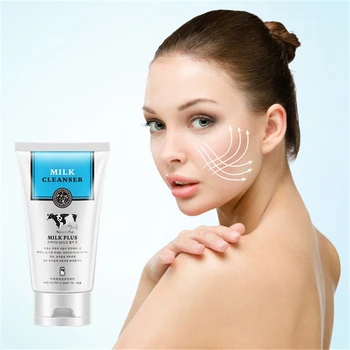 

Milk Facial Cleanser Nourishing Moisturizing Face Skin Care Anti-wrinkle Whitening Shrink Pores Oil-control 100g