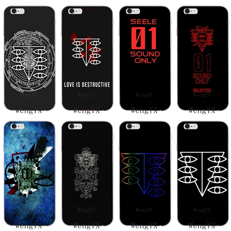 

Seele Eyes Evangelion Soft phone case For Xiaomi Mi A2 8 SE Lite Mix Max 3 6X Redmi Note 6 6A Pro S2 Pocophone F1