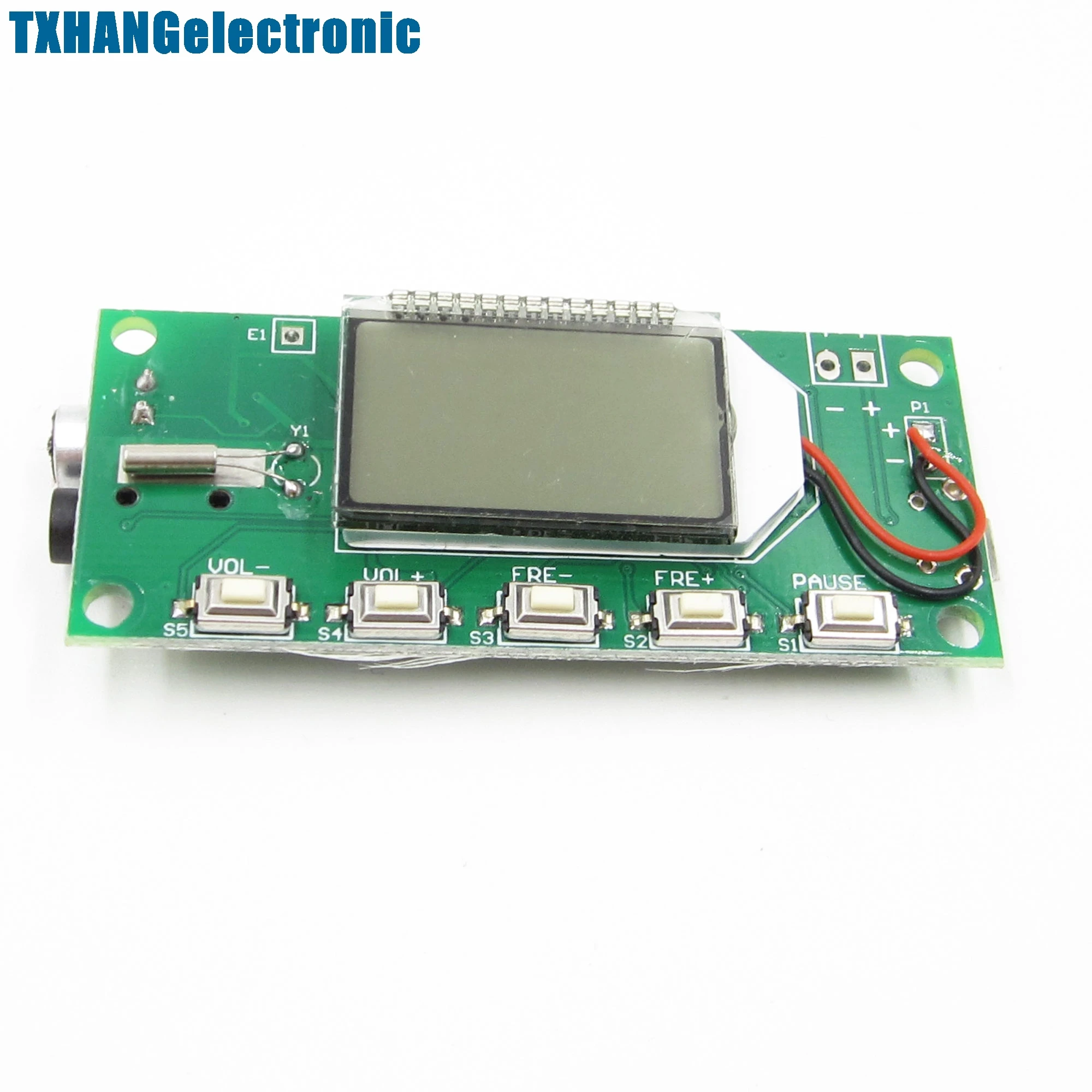 

PLL LCD Digital FM Radio Receiver Module 87-108MHZ Wireless Microphone Stereo