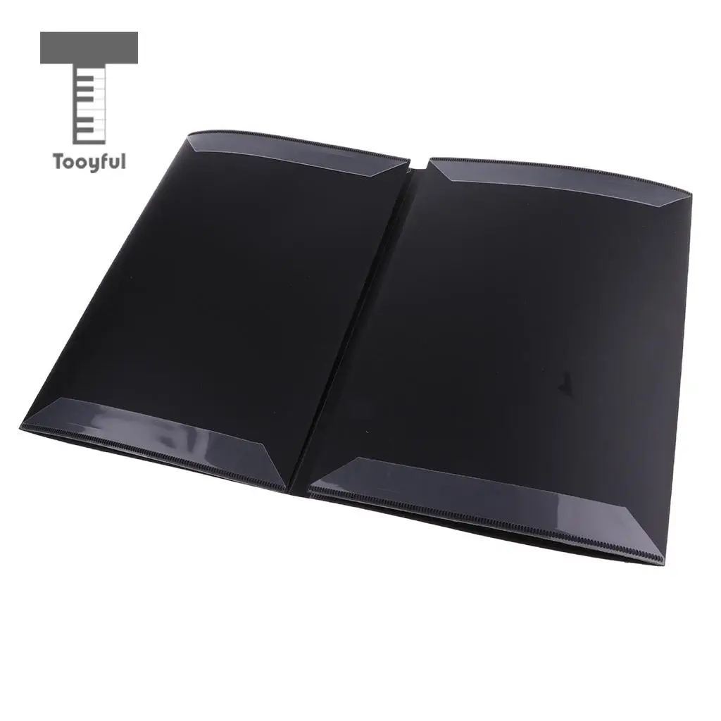  Tooyful Three Fold Piano Sheet Music Folder Music Score Clips Holder Parts for Music Lovers