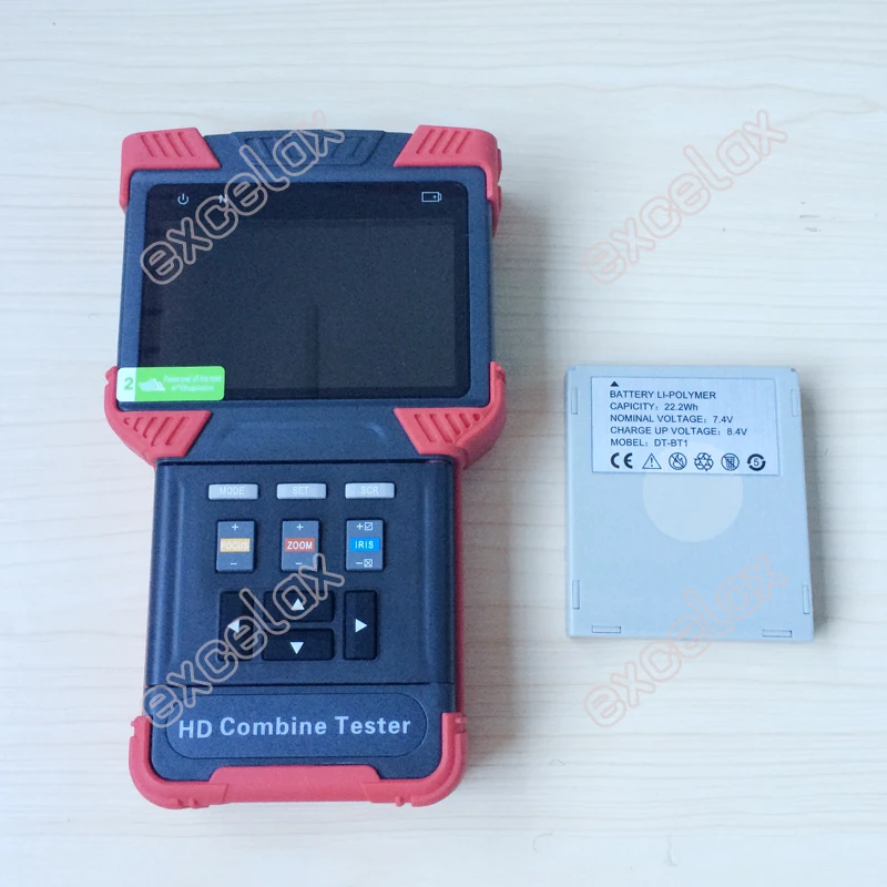 5In1 AHD TVI CVI IP CVBS Analog ONVIF PoE TDR IPC Video Security Camera Hybrid HD Combine LCD CCTV Tester Monitor 5MP 8MP 4K