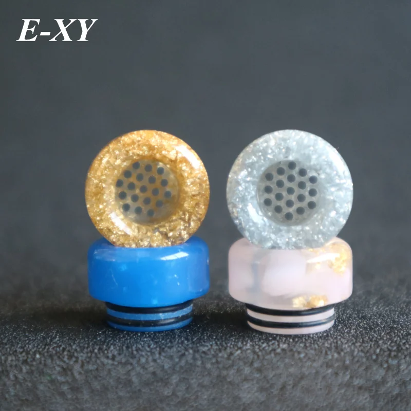 

E-XY 810 Anti-frying Oil Resin Drip Tip Filter Net 810 Thread Mouthpeice for Electronic Cigarette Kit Vape RDA RTA Atomizer