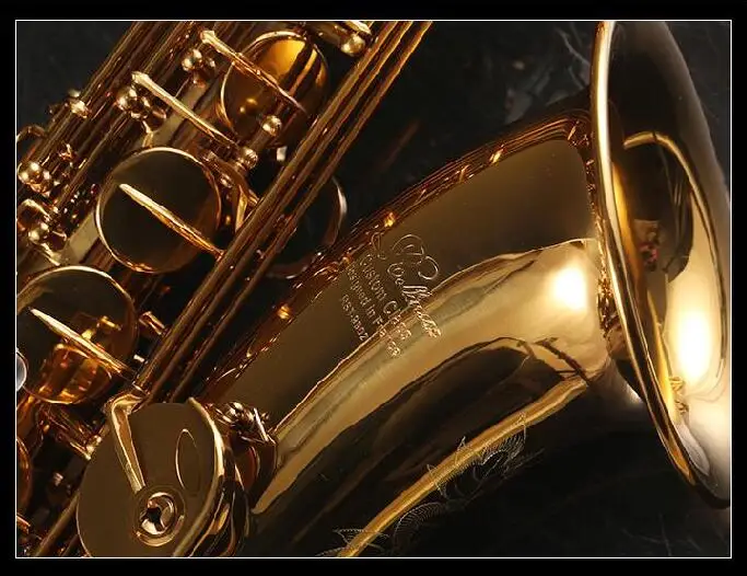 New High Quality Rollinsax Q3 B flat Tenor Saxophone Gold Lacquer