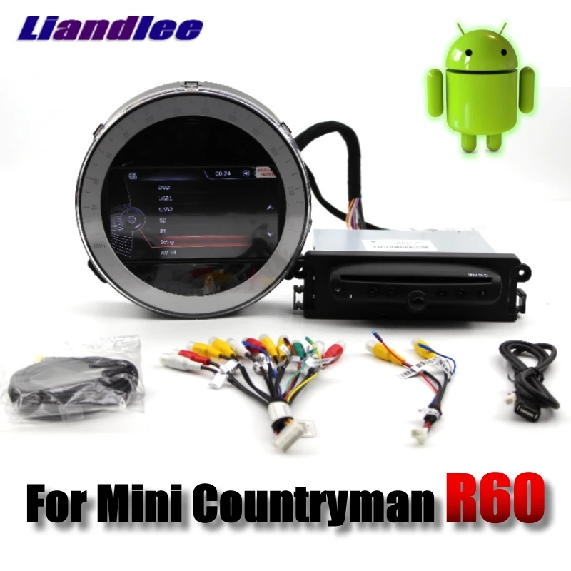 Liandlee автомобильный мультимедийный плеер NAVI для Mini Countryman R60 2010~ Android без dvd-плеера автомобильное радио стерео gps Карта Навигация