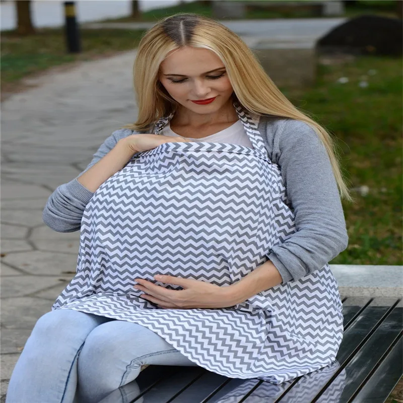 Harga Penutup Menyusui untuk Ibu Menyusui Apron Bayi katun Bernapas Katun Keperawatan Apron Menyusui Apron Bersalin Penutup