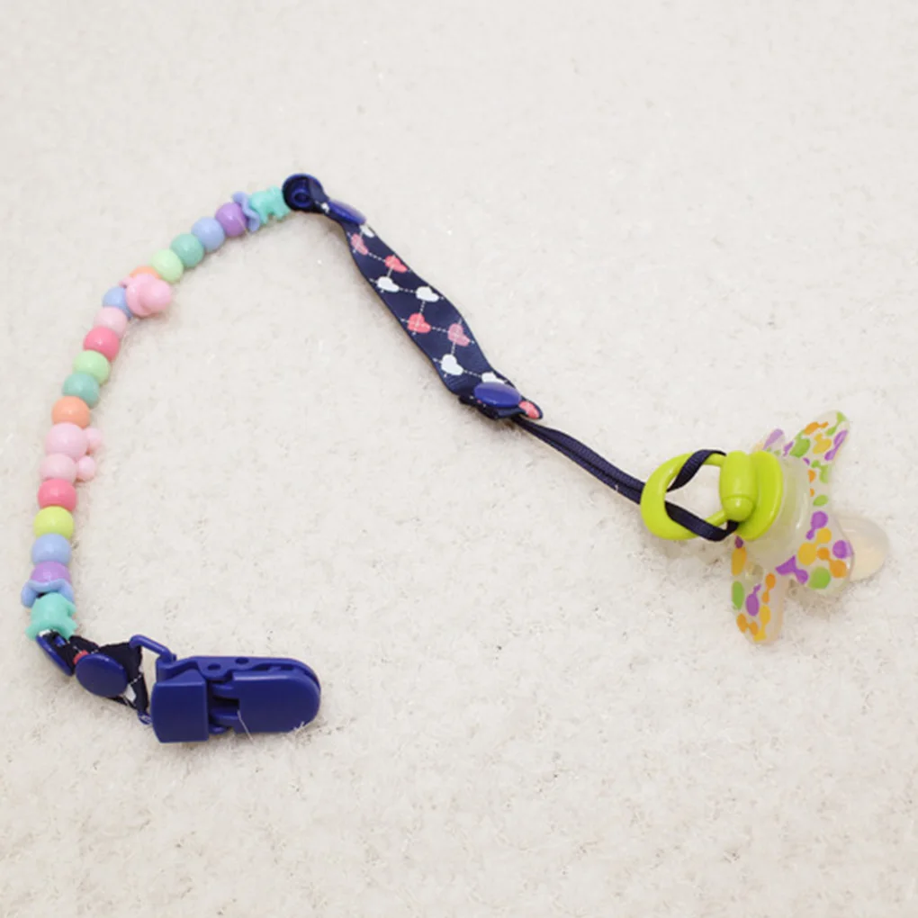 Personalized Name Wooden Pacifier Clips Non-toxic Soother Clips Baby Pacifier Holder Teething Toy Attache Sucette Dummy Clip