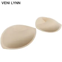 VENI LYNN 3,5 см уплотненный Поролоновый хлопковый бюстгальтер для увеличения груди с подушечками для увеличения груди, пуш-ап для бикини и купального костюма